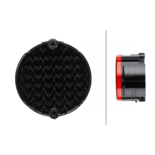 HELLA R&uuml;ckstrahler 8RA 009 001-031 f&uuml;r HITACHI LIEBHERR DEUTZ-FAHR FENDT AGCO