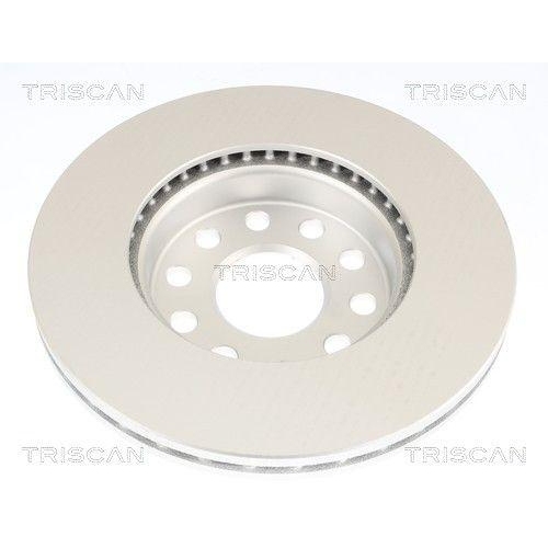TRISCAN 8120 291070C 2 St&uuml;ck Bremsscheiben f&uuml;r AUDI SEAT SKODA VW VAG, Vorderachse