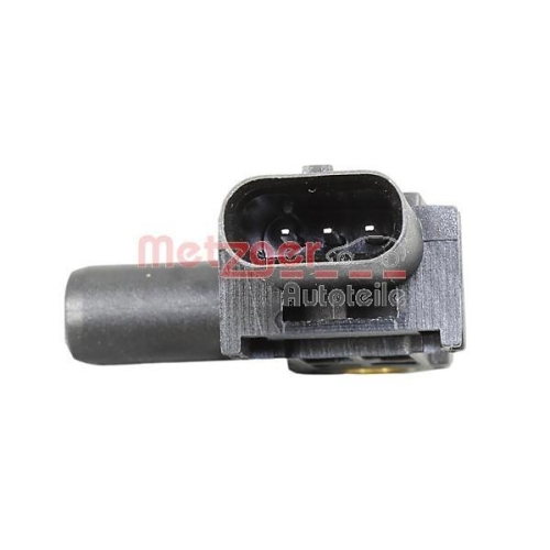 Sensor, Abgasdruck METZGER 0906405 f&uuml;r FORD, Ru&szlig;partikelfilter