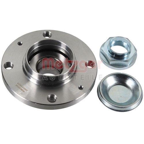 Radlagersatz METZGER WM 2050 f&uuml;r CITRO&Euml;N/PEUGEOT, Hinterachse links