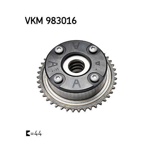 Nockenwellenversteller SKF VKM 983016 für MERCEDES-BENZ, Auslassseite