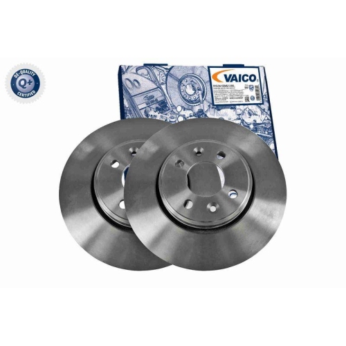 VAICO V46-80008 2 St&uuml;ck Bremsscheiben Q+, Erstausr&uuml;sterqualit&auml;t f&uuml;r RENAULT VW DACIA