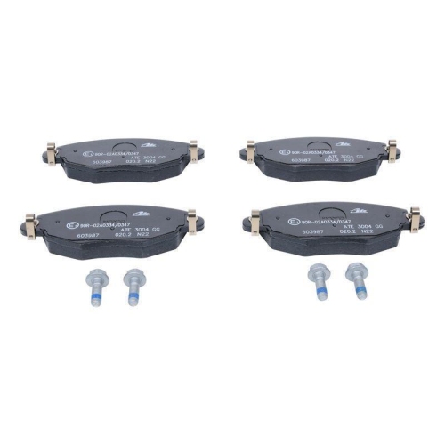 Bremsbelagsatz, Scheibenbremse ATE 13.0460-3987.2 f&uuml;r FORD JAGUAR, Vorderachse