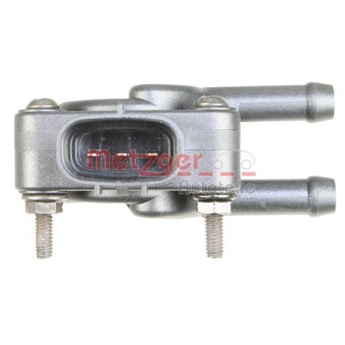 Sensor, Abgasdruck METZGER 0906407 f&uuml;r HYUNDAI KIA, vor Ru&szlig;partikelfilter