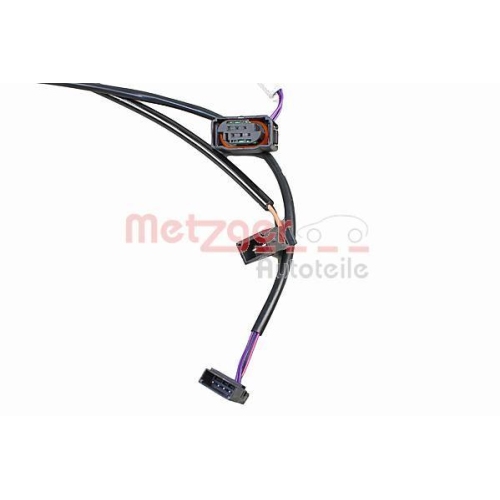 Sensor, Raddrehzahl METZGER 09001429 f&uuml;r AUDI, Hinterachse links