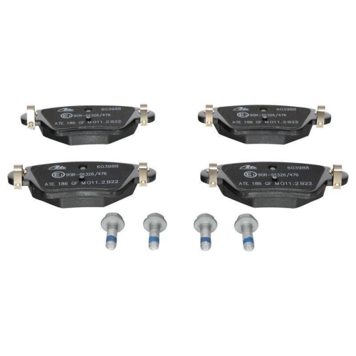 Bremsbelagsatz, Scheibenbremse ATE 13.0460-3988.2 f&uuml;r FORD JAGUAR RENAULT