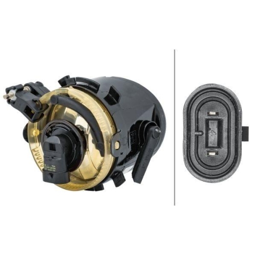 HELLA Nebelscheinwerfer 1N0 009 955-031 für SEAT VW, links
