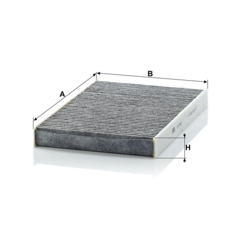 Filter, Innenraumluft MANN-FILTER CUK 2952 f&uuml;r IVECO