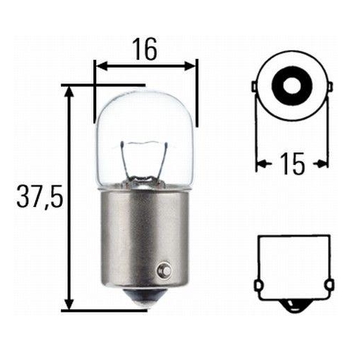 HELLA 8GA 002 071-353 Gl&uuml;hlampe, Blinkleuchte LONG LIFE UP TO 3x LONGER LIFETIME