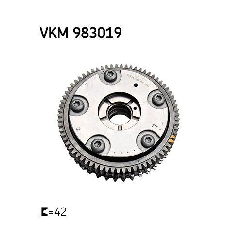 Nockenwellenversteller SKF VKM 983019 f&uuml;r MERCEDES-BENZ, Einlassseite, links