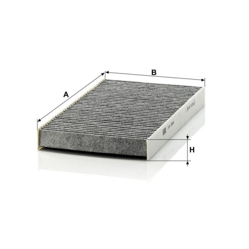 Filter, Innenraumluft MANN-FILTER CUK 2956 f&uuml;r IVECO