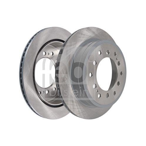Bremsscheibe FEBI BILSTEIN 108388 f&uuml;r TOYOTA LEXUS, Hinterachse