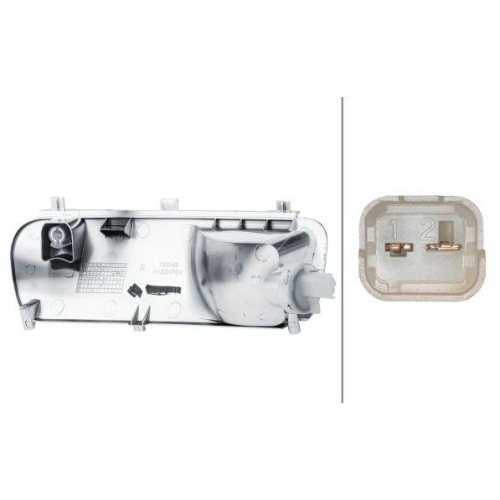 HELLA Nebelschlussleuchte 2NR 982 008-121 für CITROËN, rechts