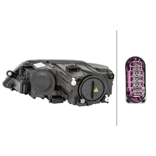 HELLA Hauptscheinwerfer 1ZS 011 192-021 für VW VW (FAW), rechts