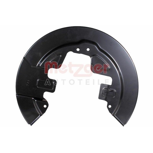 Spritzblech, Bremsscheibe METZGER AUTOTEILE 6115619 GREENPARTS f&uuml;r VOLVO