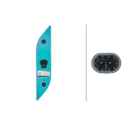 HELLA Blinkleuchte 2BA 013 332-351 SHAPELINE STYLE für, hinten links
