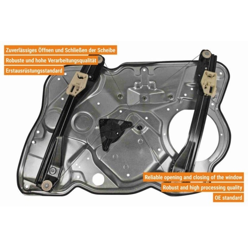 Fensterheber VAICO V10-1848 Original VAICO Qualität für SEAT SKODA VAG