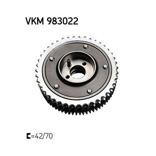 Nockenwellenversteller SKF VKM 983022 für MERCEDES-BENZ, Einlassseite, rechts