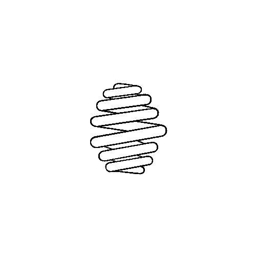 Fahrwerksfeder SACHS 996 485 f&uuml;r VW, Hinterachse