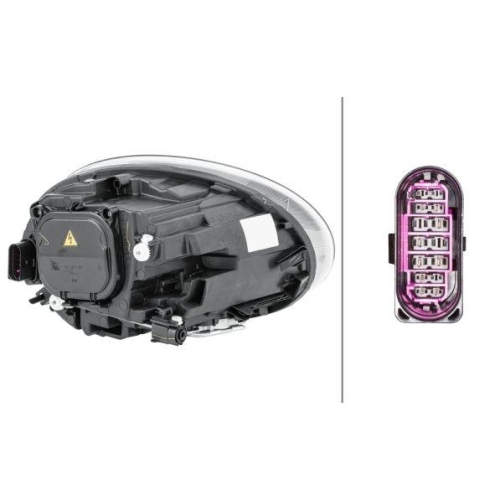 HELLA Hauptscheinwerfer 1EL 010 793-411 für VW, links