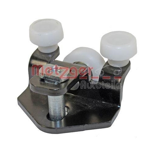 Rollenführung, Schiebetür METZGER 2310048 für MERCEDES-BENZ VAG, mitte