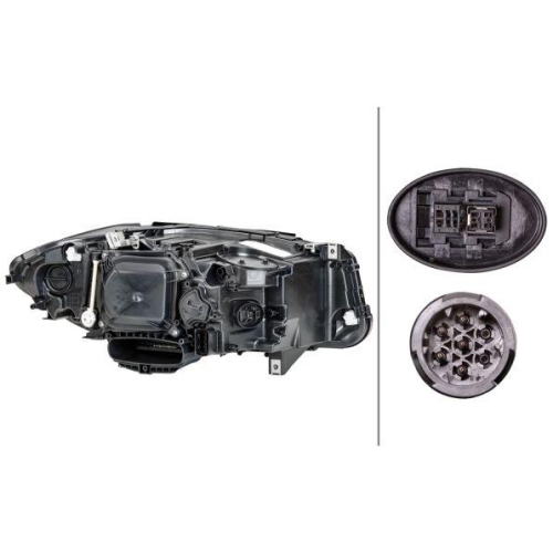 HELLA Hauptscheinwerfer 1EL 011 087-711 f&uuml;r BMW BMW (BRILLIANCE), links