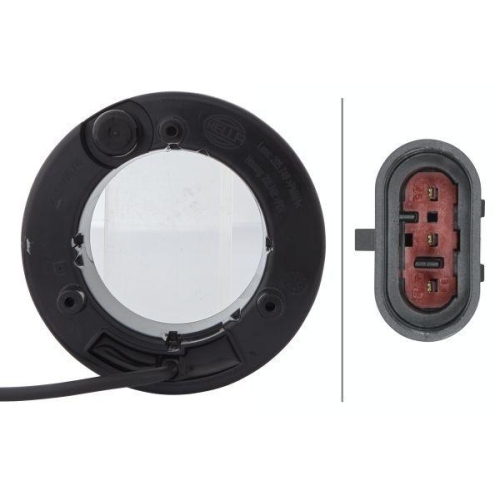 HELLA Heckleuchte 2SB 009 362-311 für, links, rechts