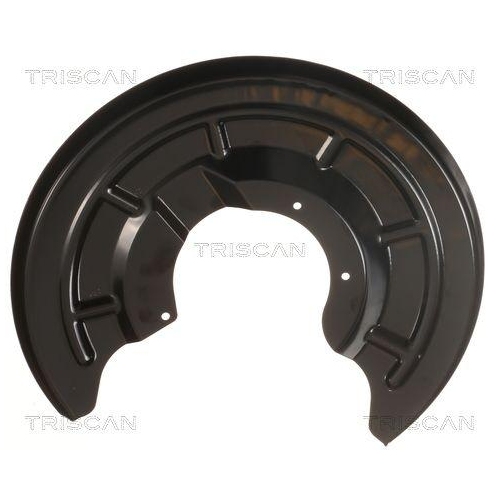 Spritzblech, Bremsscheibe TRISCAN 8125 25204 f&uuml;r RENAULT, Hinterachse rechts