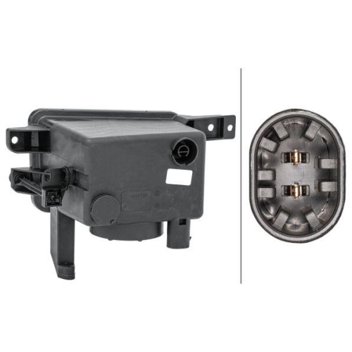 HELLA Nebelscheinwerfer 1NA 354 660-021 für OPEL VAUXHALL GENERAL MOTORS, rechts