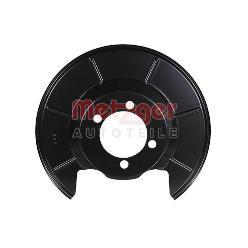 Spritzblech, Bremsscheibe METZGER AUTOTEILE 6115625 f&uuml;r TOYOTA