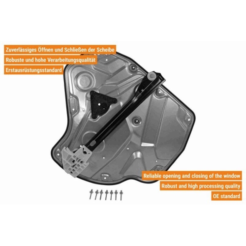 Fensterheber VAICO V10-1850 Original VAICO Qualit&auml;t f&uuml;r SEAT SKODA VAG