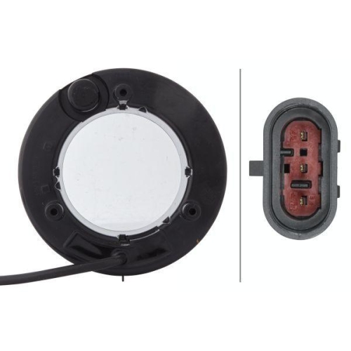 HELLA Heckleuchte 2SB 009 362-331 für, links, rechts