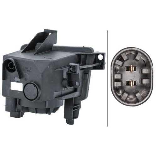 HELLA Nebelscheinwerfer 1NA 354 661-011 für OPEL VAUXHALL GENERAL MOTORS HOLDEN