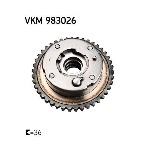 Nockenwellenversteller SKF VKM 983026 für MERCEDES-BENZ, Einlassseite