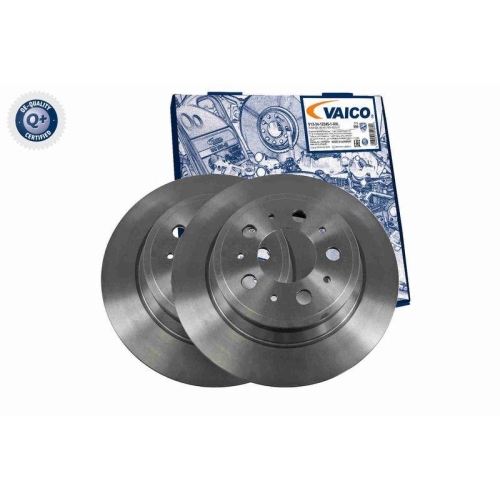 VAICO V95-40007 2 St&uuml;ck Bremsscheiben Q+, Erstausr&uuml;sterqualit&auml;t f&uuml;r VOLVO, Hinterachse