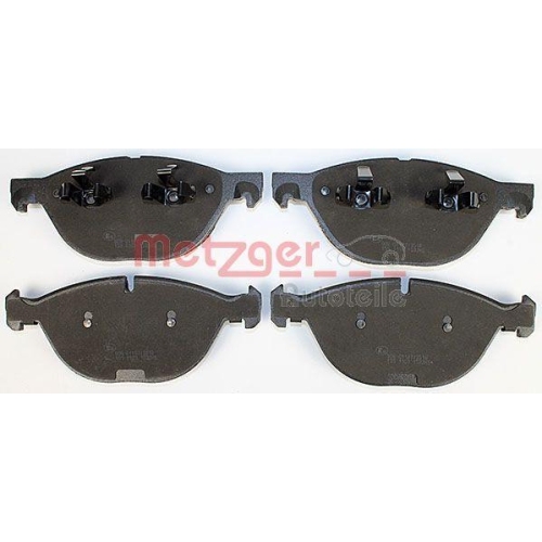 Bremsbelagsatz, Scheibenbremse METZGER 1170592 f&uuml;r BMW, Vorderachse