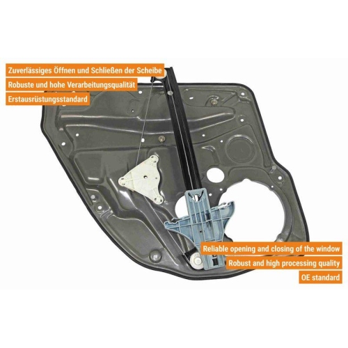 Fensterheber VAICO V10-1853 Original VAICO Qualit&auml;t f&uuml;r SEAT SKODA VW VAG