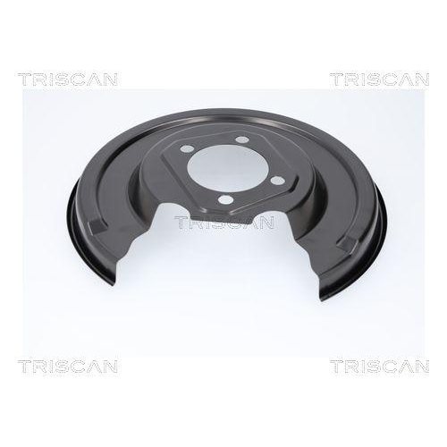 Spritzblech, Bremsscheibe TRISCAN 8125 13225 f&uuml;r TOYOTA, Hinterachse links