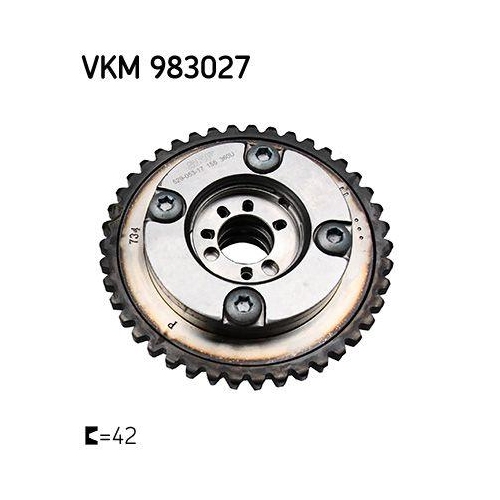 Nockenwellenversteller SKF VKM 983027 für MERCEDES-BENZ, Auslassseite