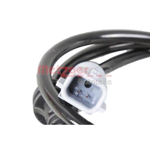 Sensor, Raddrehzahl METZGER 09001438 ORIGINAL ERSATZTEIL f&uuml;r RENAULT