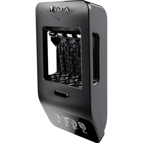 VARTA LCD Smart Charger+ Batterieladegerät & 4x AA 56706 2100mAh Batterien