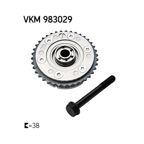Nockenwellenversteller SKF VKM 983029 für BMW, Auslassseite