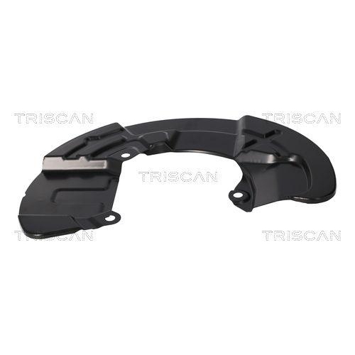 Spritzblech, Bremsscheibe TRISCAN 8125 27101 f&uuml;r VOLVO, Vorderachse links