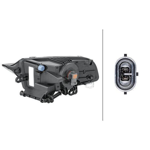 HELLA Nebelscheinwerfer 1NE 010 832-341 für AUDI, rechts