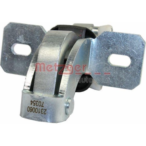 Rollenführung, Schiebetür METZGER 2310060 für CITROËN FIAT PEUGEOT, mitte rechts