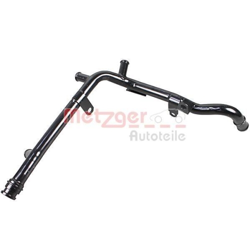 K&uuml;hlmittelrohrleitung METZGER 4010152 f&uuml;r AUDI SKODA VW, Motorraum