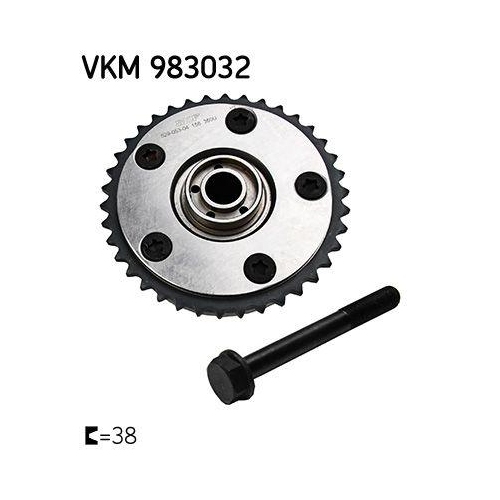 Nockenwellenversteller SKF VKM 983032 für BMW, Auslassseite