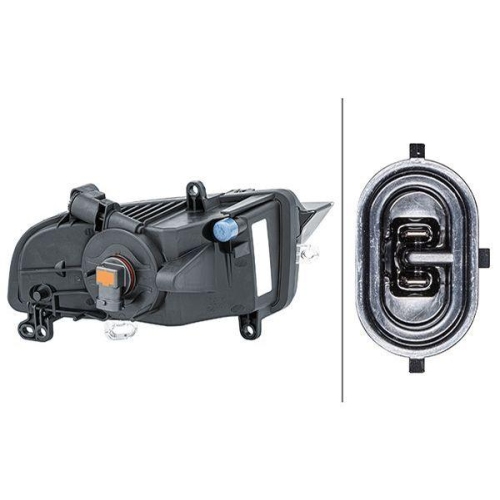 HELLA Nebelscheinwerfer 1NE 010 832-391 für AUDI, links