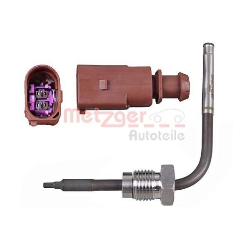 Sensor, Abgastemperatur METZGER 0894946 f&uuml;r AUDI VAG, nach Ru&szlig;partikelfilter