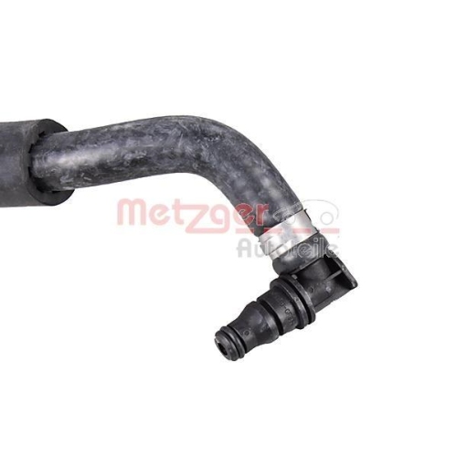 Kühlmittelrohrleitung METZGER 4010153 für MERCEDES-BENZ, Hauptausgleichsbehälter